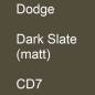 Preview: Dodge, Dark Slate (matt), CD7.